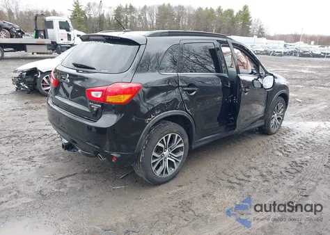 2016 Mitsubishi Outlander Sport 2.4 Gt/2.4 Sel из США, поврежденный, VIN JA4AR4AW9GZ025631